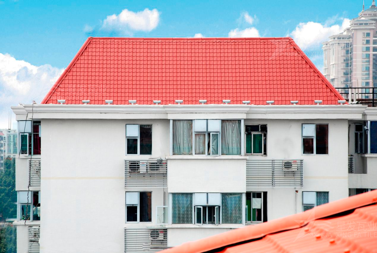 邯郸自建房120平方的房子屋顶用合成树脂瓦大概多少钱？